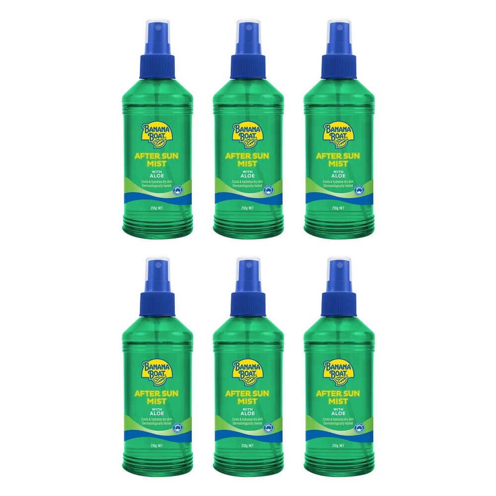 Banana Boat Aloe Aftersun Spray 250mL Pack of 6