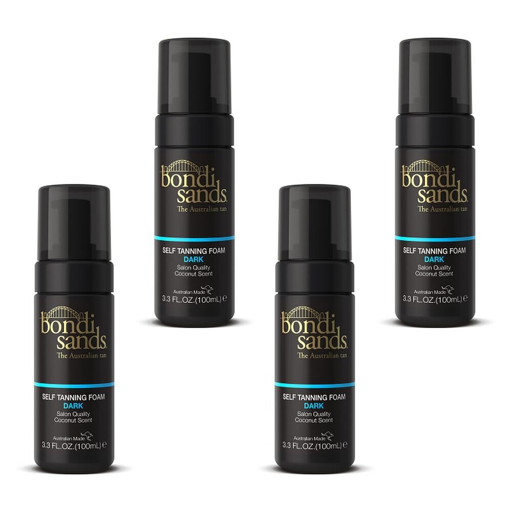 Bondi Sands Mini Dark Foam 100mL Pack of 4