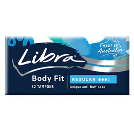 Libra Body Fit Regular Tampons 32 Pack