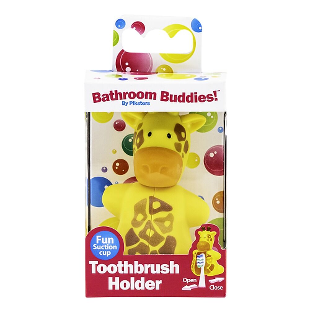 Piksters Bathroom Buddies Toothbrush Holder x 8