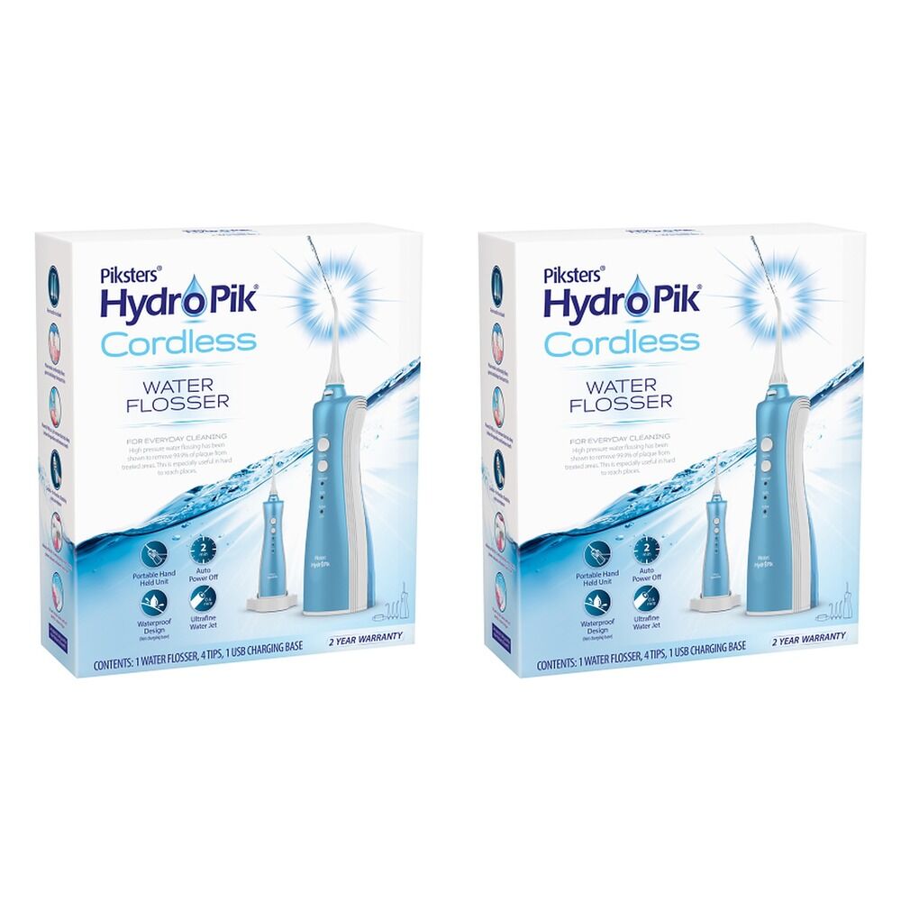 Piksters HydroPik Water Flosser Pack of 2