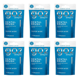 Dentagenie Interdental Brush Blue Size 5 12 Pack Bundle of 6
