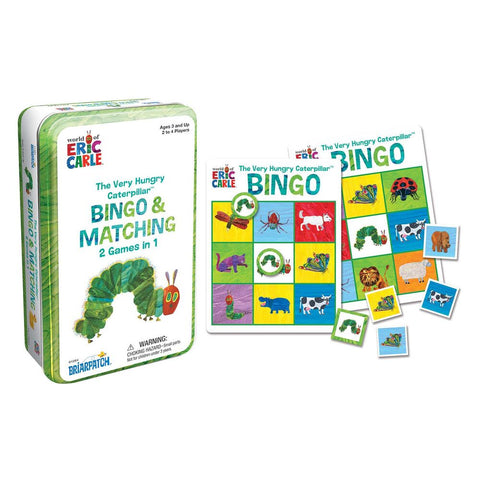 U Games Briarpatch Very Hungry Caterpillar Bingo and Matching Tin