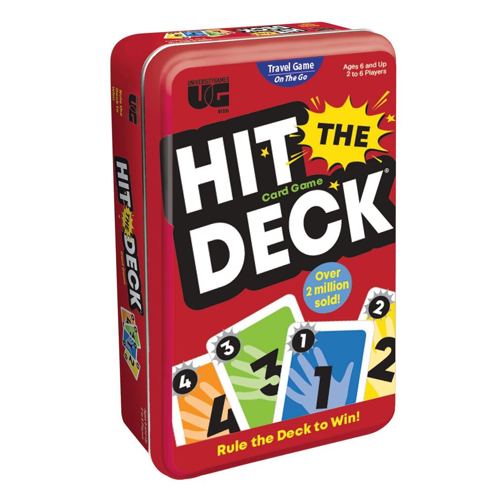 U Games Hit the Deck Card Game Tin