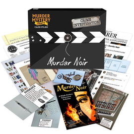 University Games Case Files Murder Noir Party Game