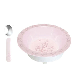 Bunnykins Suction Bowl with Spoon Pink