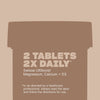 Swisse Ultiboost Magnesium, Calcium + D3 120 Tablets