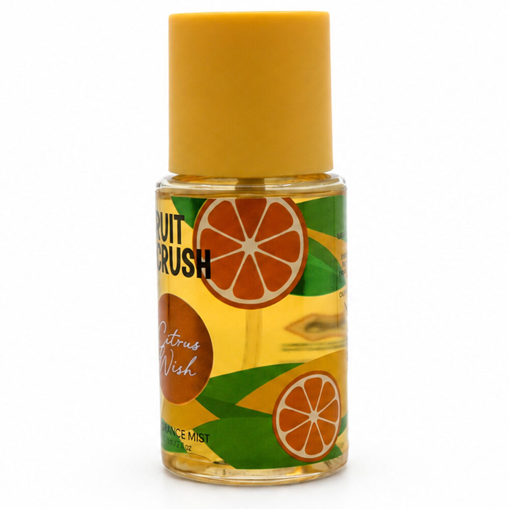 Fruit Crush Citrus Wish Fragrance Mist 85ml Fresh Citrus Body Spray