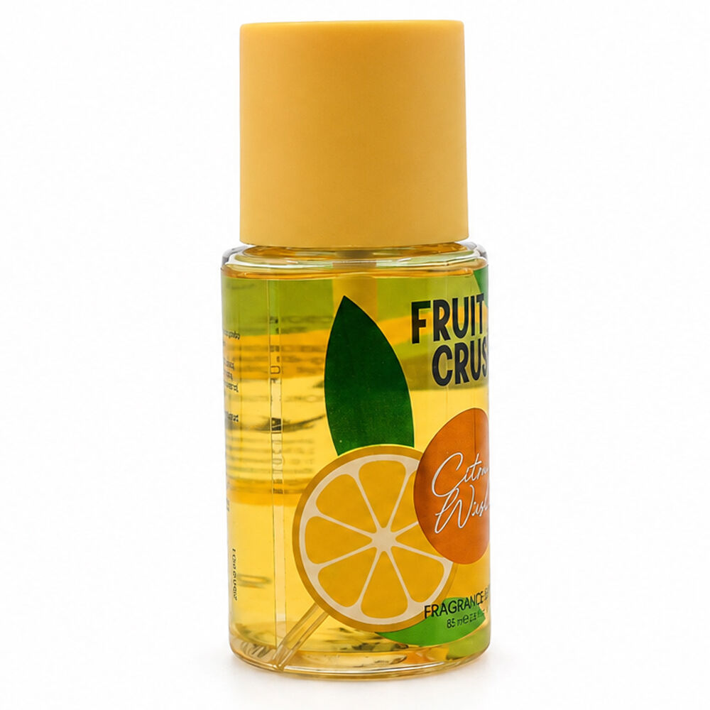Fruit Crush Citrus Wish Fragrance Mist 85ml Fresh Citrus Body Spray