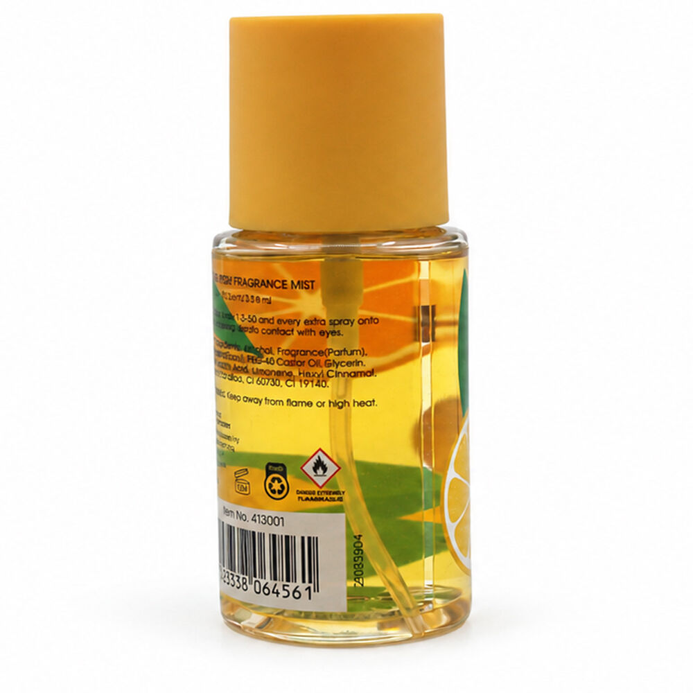 Fruit Crush Citrus Wish Fragrance Mist 85ml Fresh Citrus Body Spray