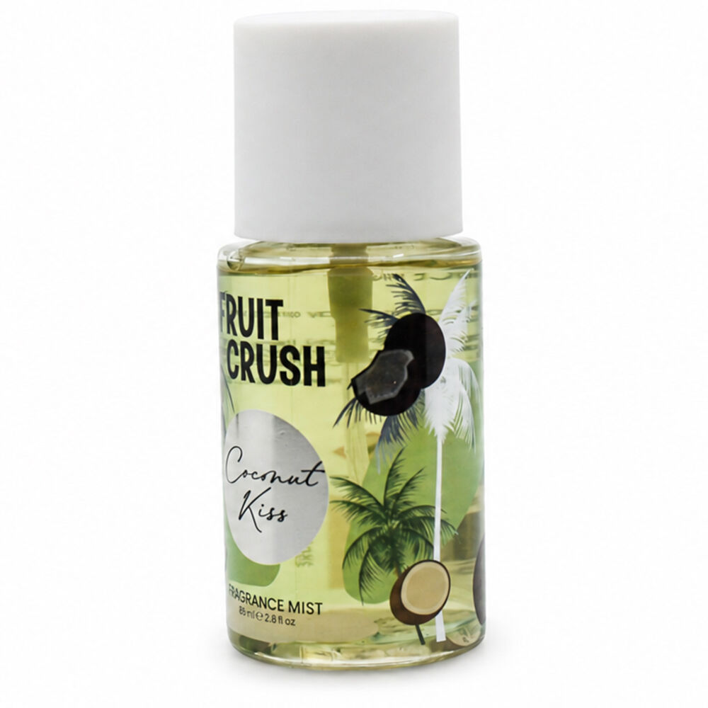 Fruit Crush Coconut Kiss Fragrance Mist 85ml Tropical Body Spray