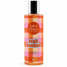 Lulu Grace Fruit Bonbon Fragrance Mist 250ml Vanilla Peach Body Spray