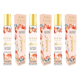 Lulu Grace Aurora EDP Rollerball 9ml Travel Perfume Daisy Love Inspired 3 Pack