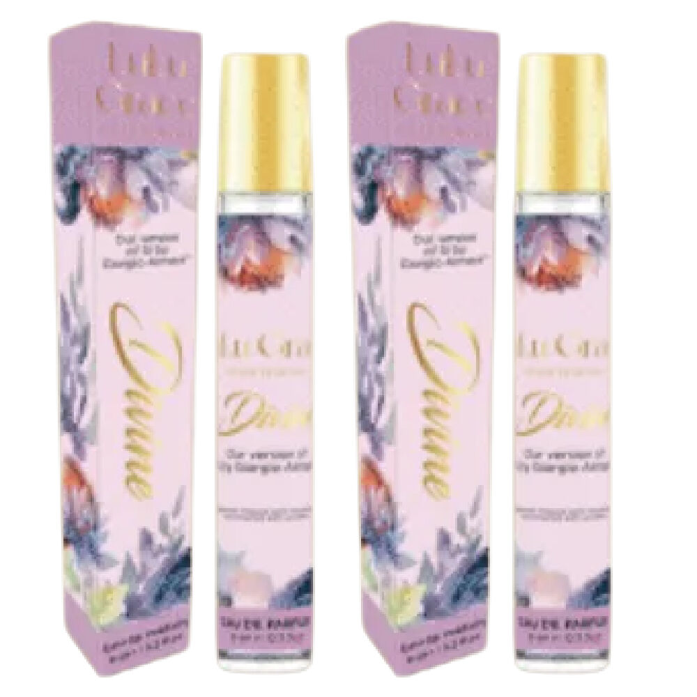 Lulu Grace Divine EDP Rollerball 9ml Twin Pack Inspired By Si Armani