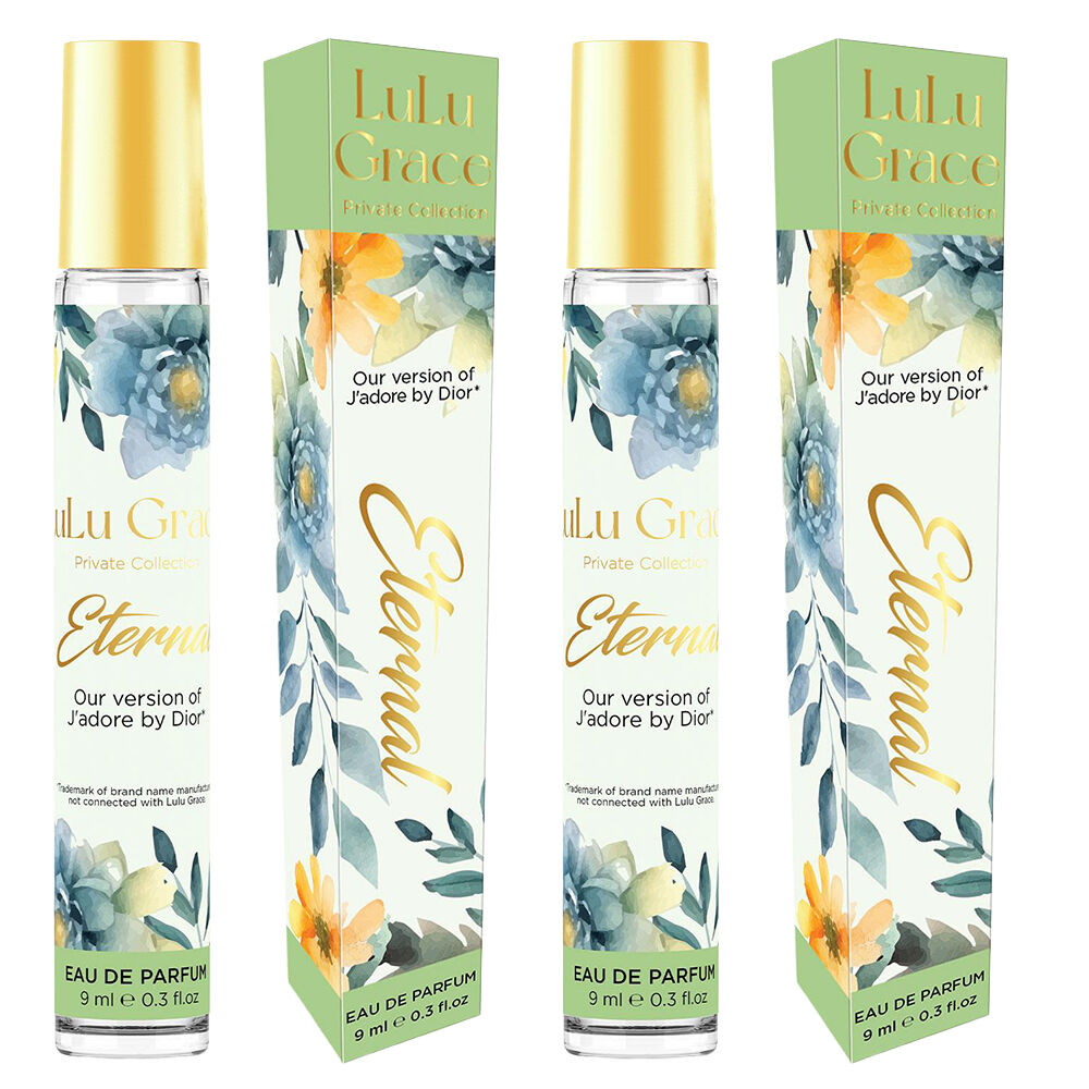 Lulu Grace Eternal Dream EDP Rollerball 9ml Twin Pack Inspired By Jadore