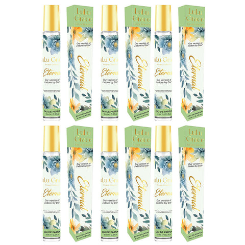 Lulu Grace Eternal Dream EDP Rollerball 9ml Travel Perfume Inspired By J'adore x 6