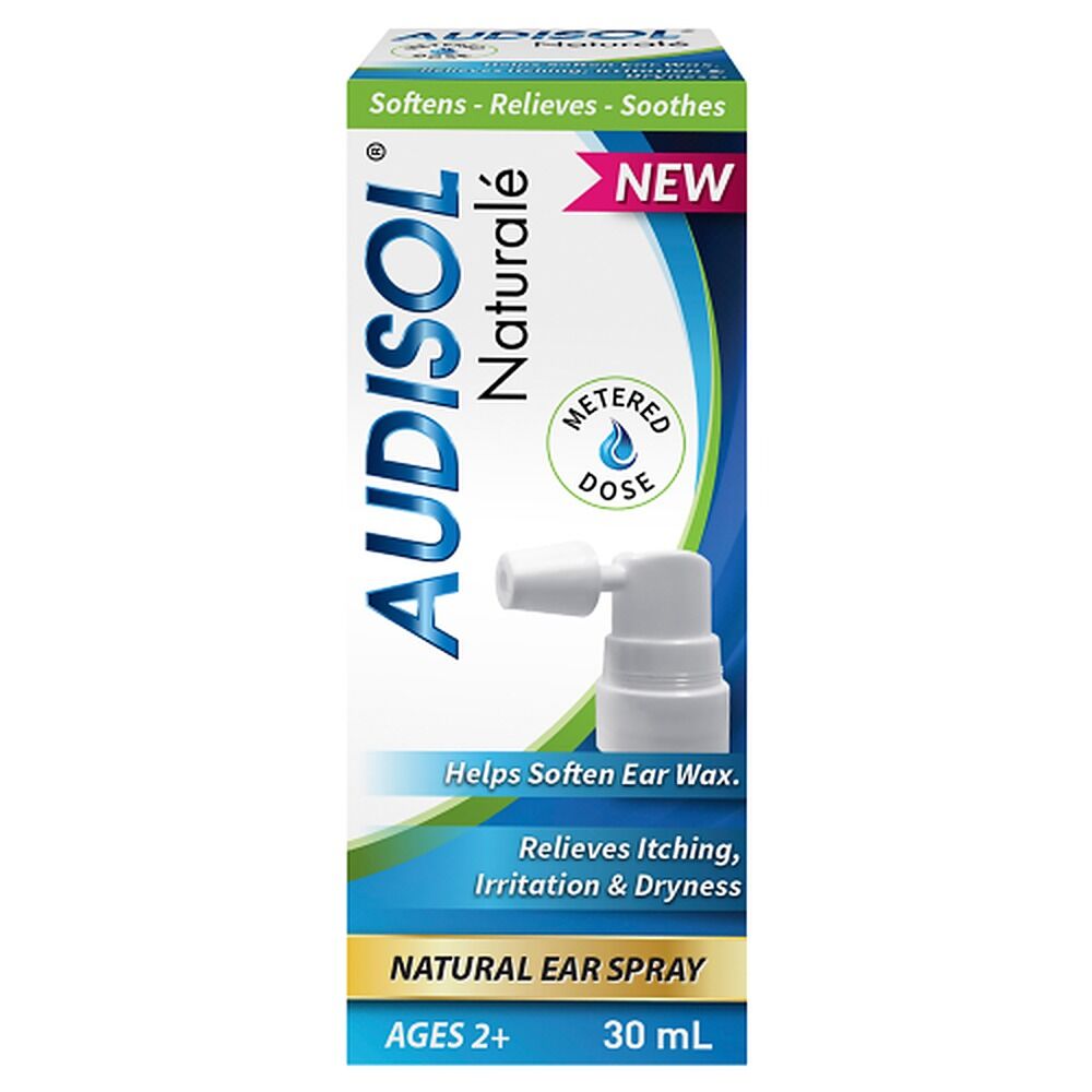 Audisol Naturale Natural Ear Spray 30mL