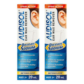 Audisol Ear Wax Remover 20mL Pack of 2