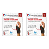 Thermoskin Adjustable Thumb Stabiliser Black Pack of 2