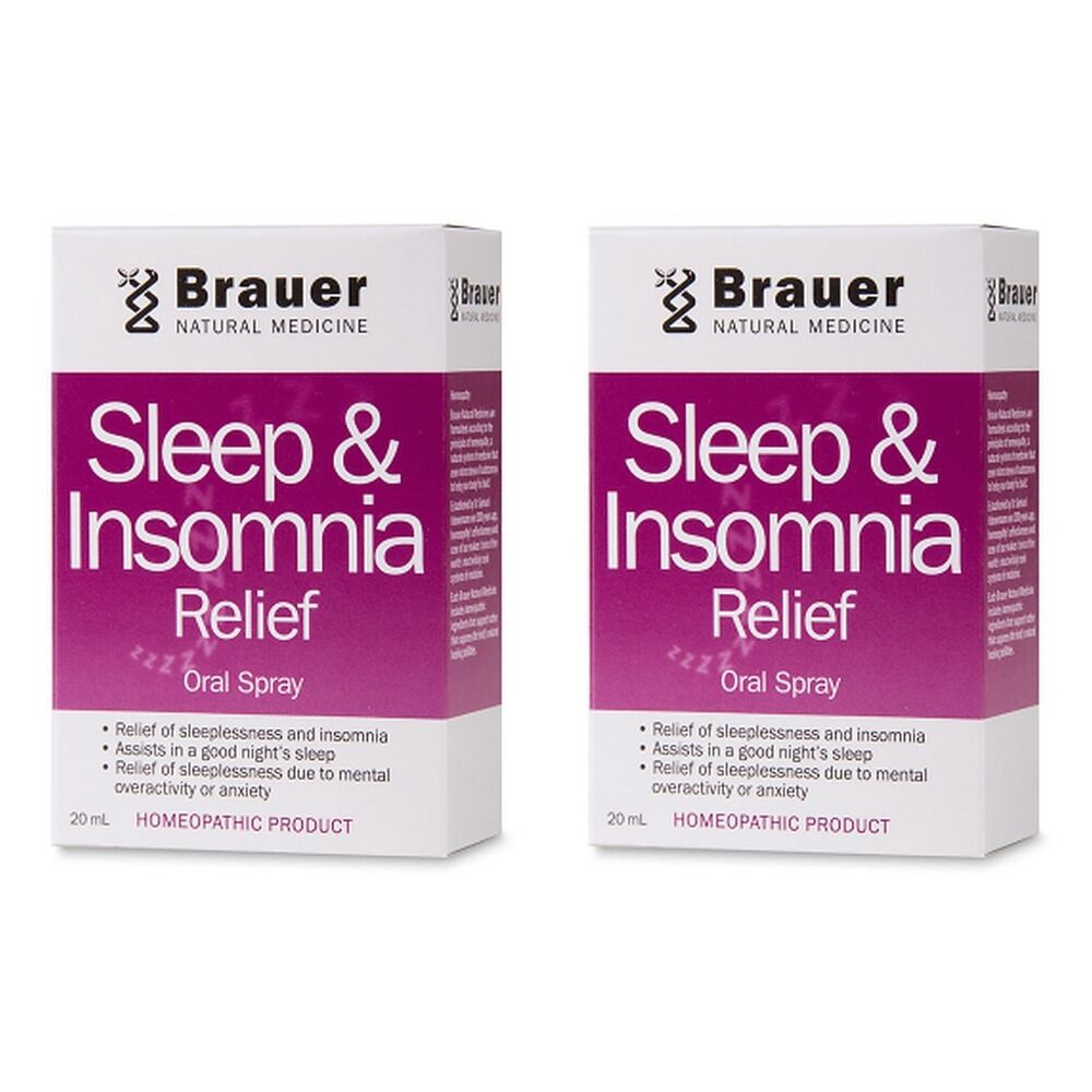 Brauer Sleep Oral Spray 20mL Pack of 2