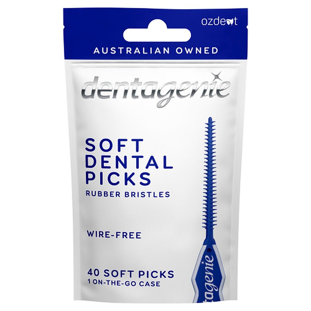Dentagenie Interdental Soft Picks 40 Pack x 6