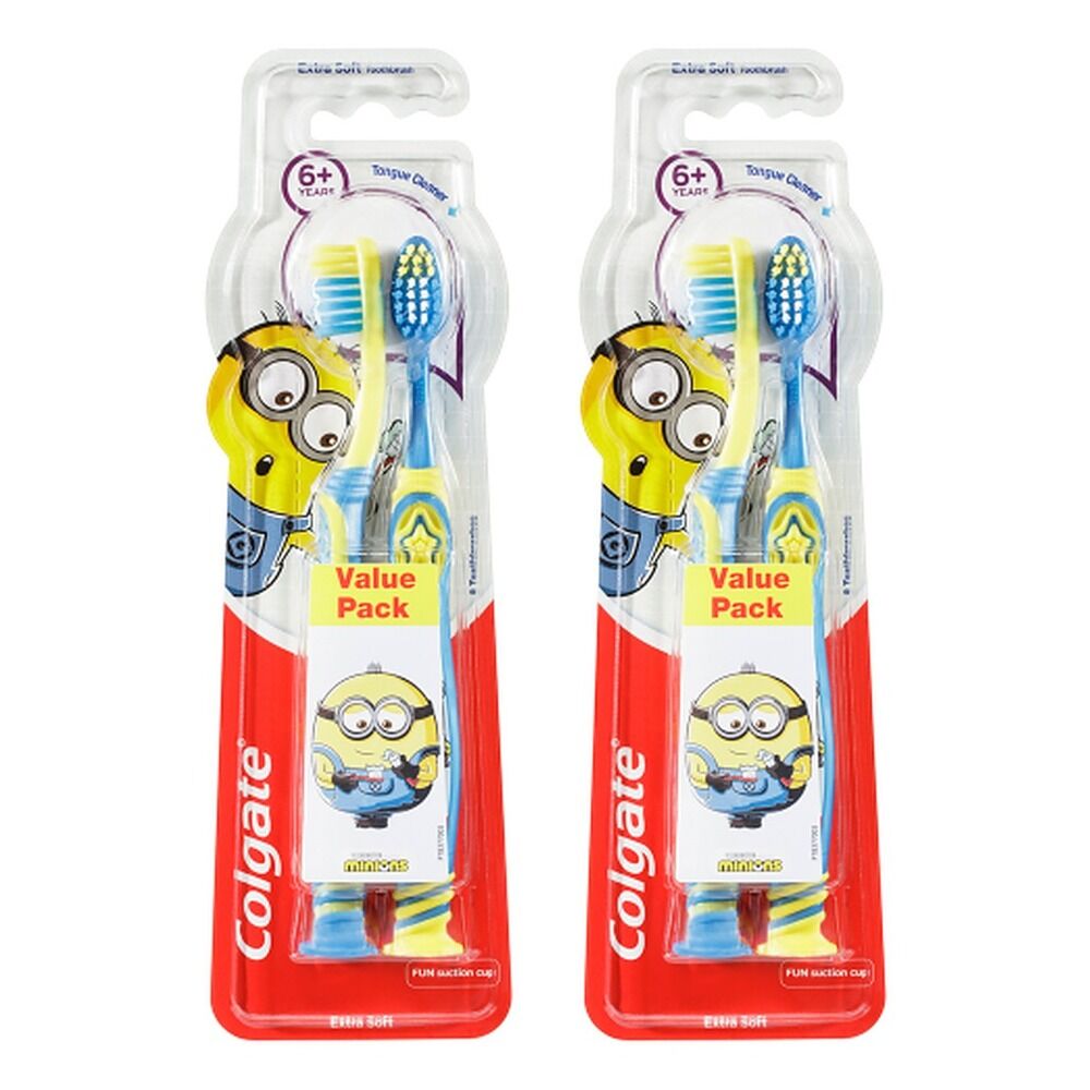 Colgate Kids Youth Soft Toothbrush 2 Pack Bundle of 2