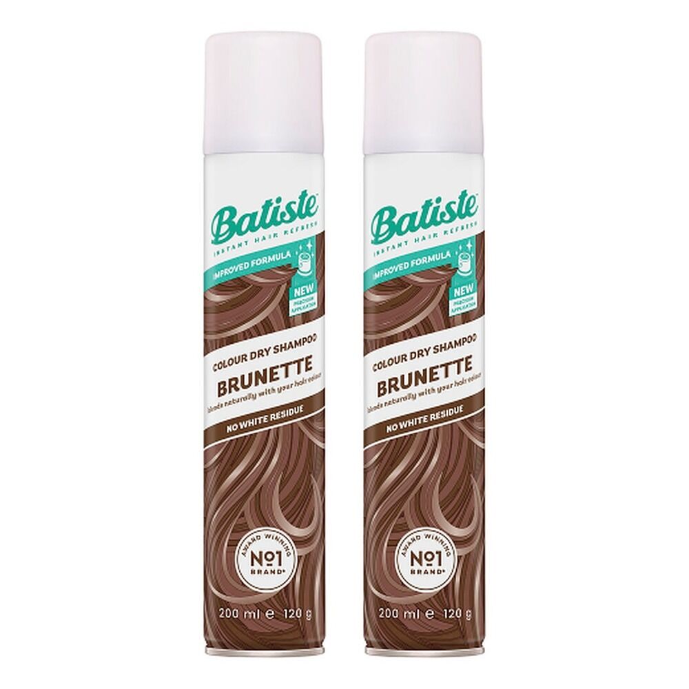 Batiste Beautiful Brunette Dry Shampoo 200mL Pack of 2
