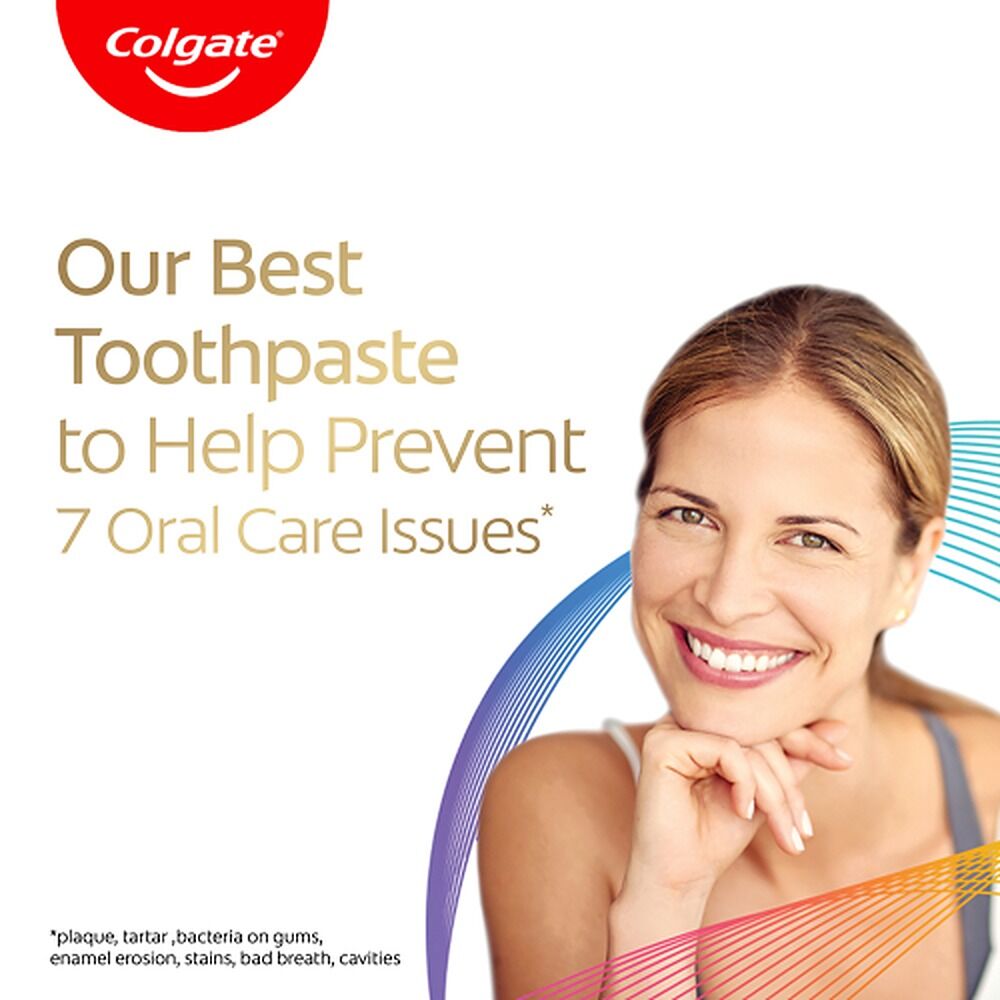 Colgate Total Active Prevention+ Deep Clean with Charcoal Toothpaste 115g