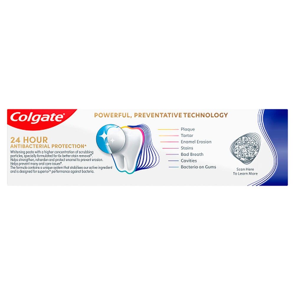 Colgate Total Active Prevention+ Whitening Toothpaste 115g