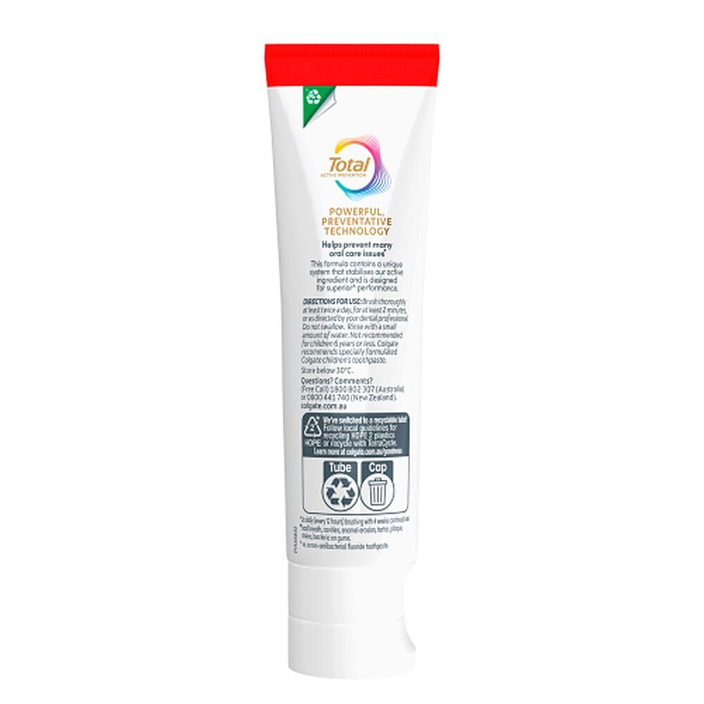 Colgate Total Active Prevention+ Original Toothpaste 115g
