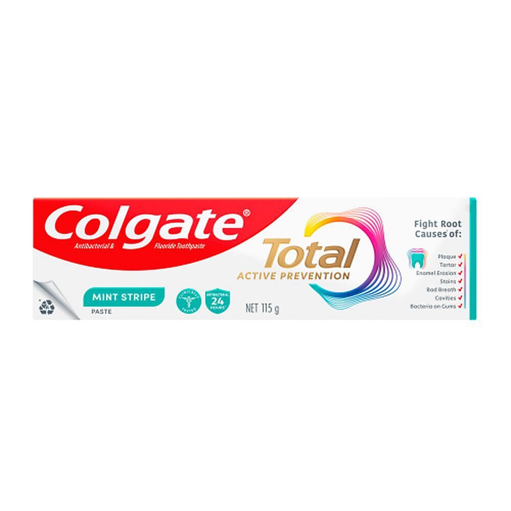 Colgate Total Active Prevention Mint Stripe Toothpaste 115g