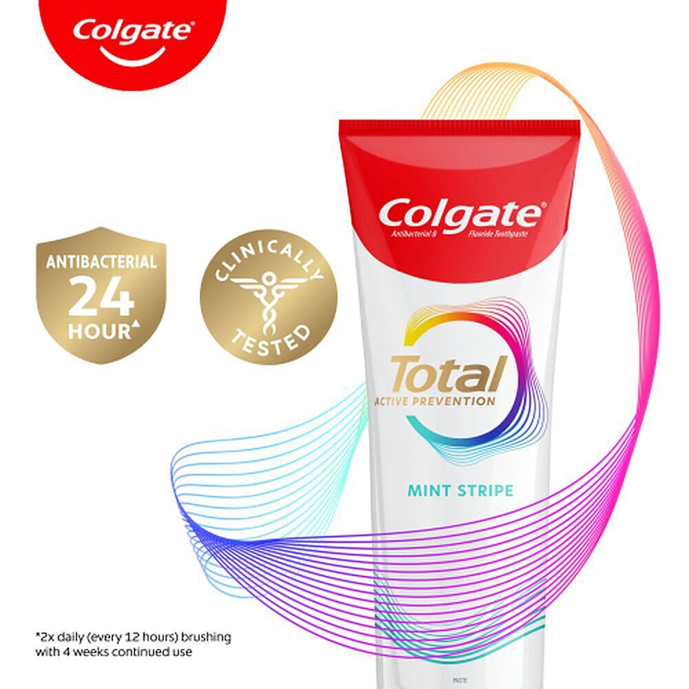 Colgate Total Active Prevention Mint Stripe Toothpaste 115g