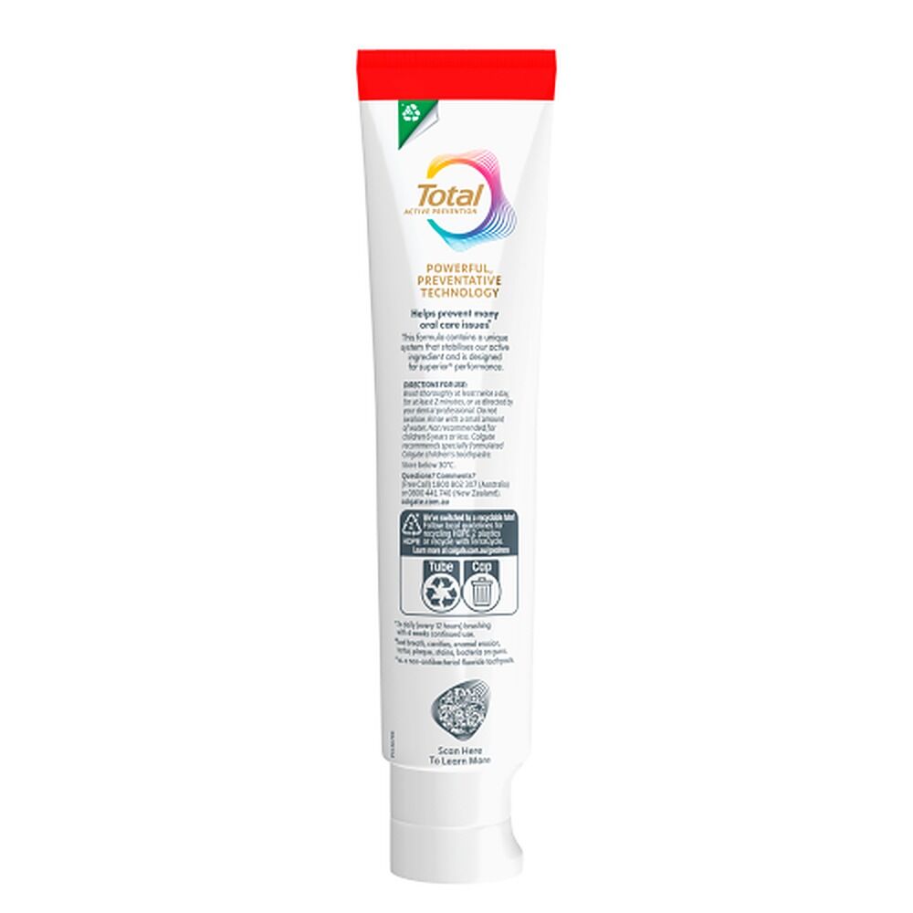 Colgate Total Active Prevention+ Original Toothpaste 200g