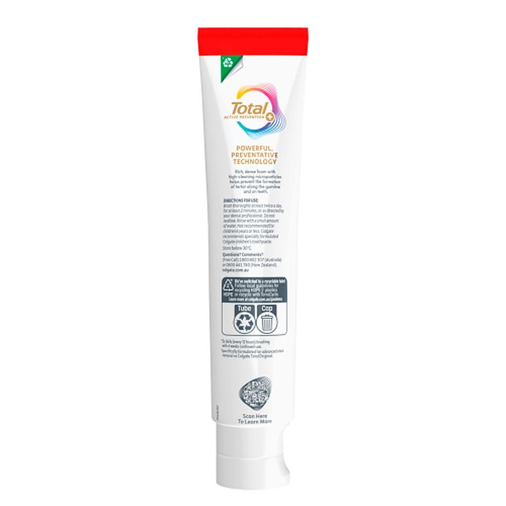Colgate Total Active Prevention+ Deep Clean Toothpaste 200g
