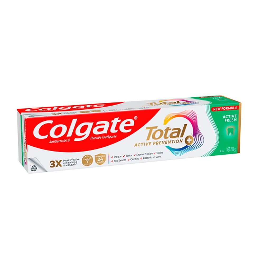 Colgate Total Active Prevention+ Active Fresh Toothpaste 200g