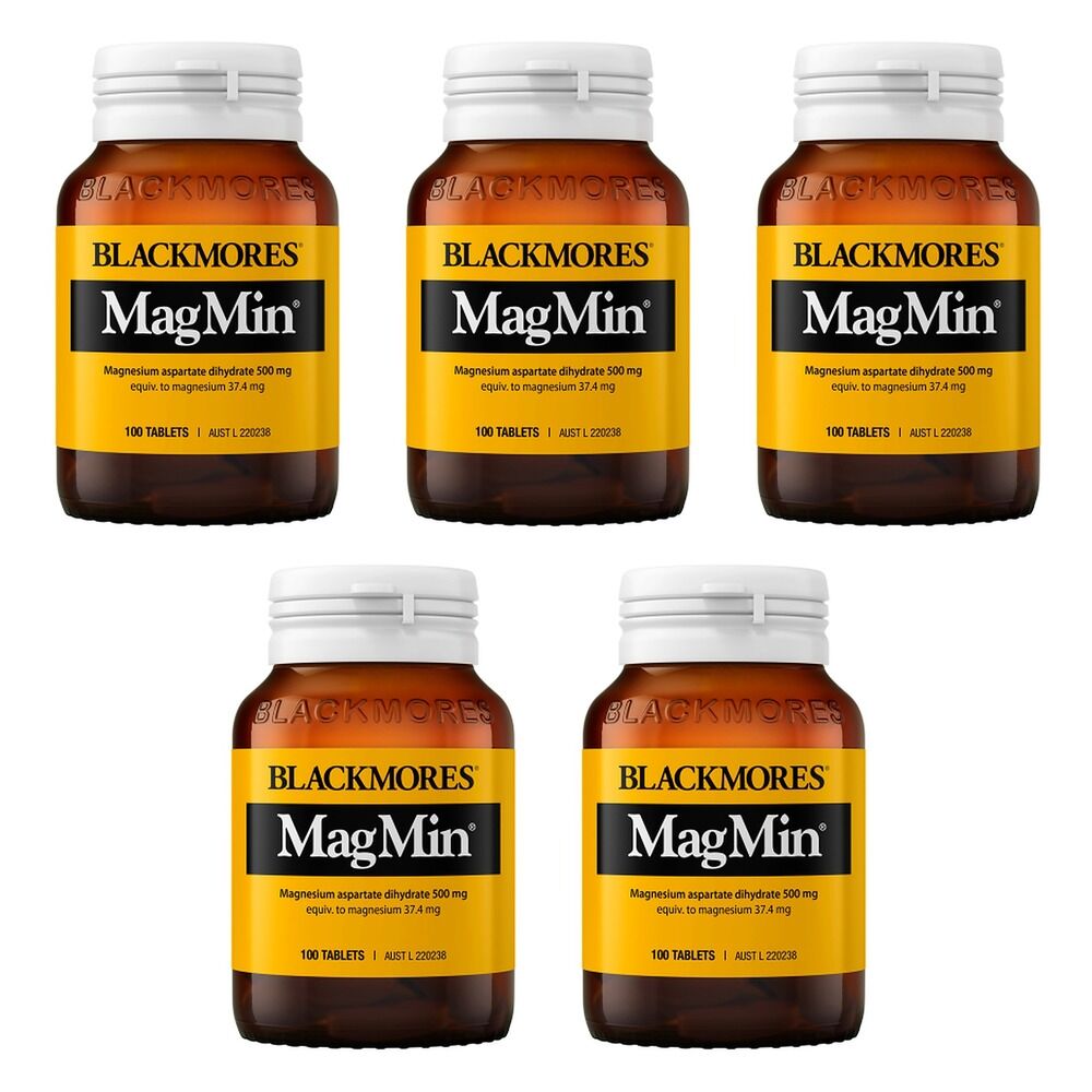 Blackmores MagMin 100 Tablets Pack of 5