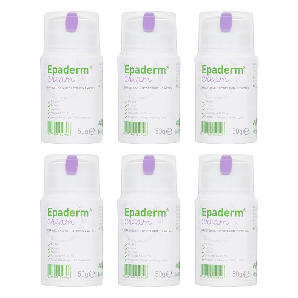 Epaderm Cream 50g Pack of 6