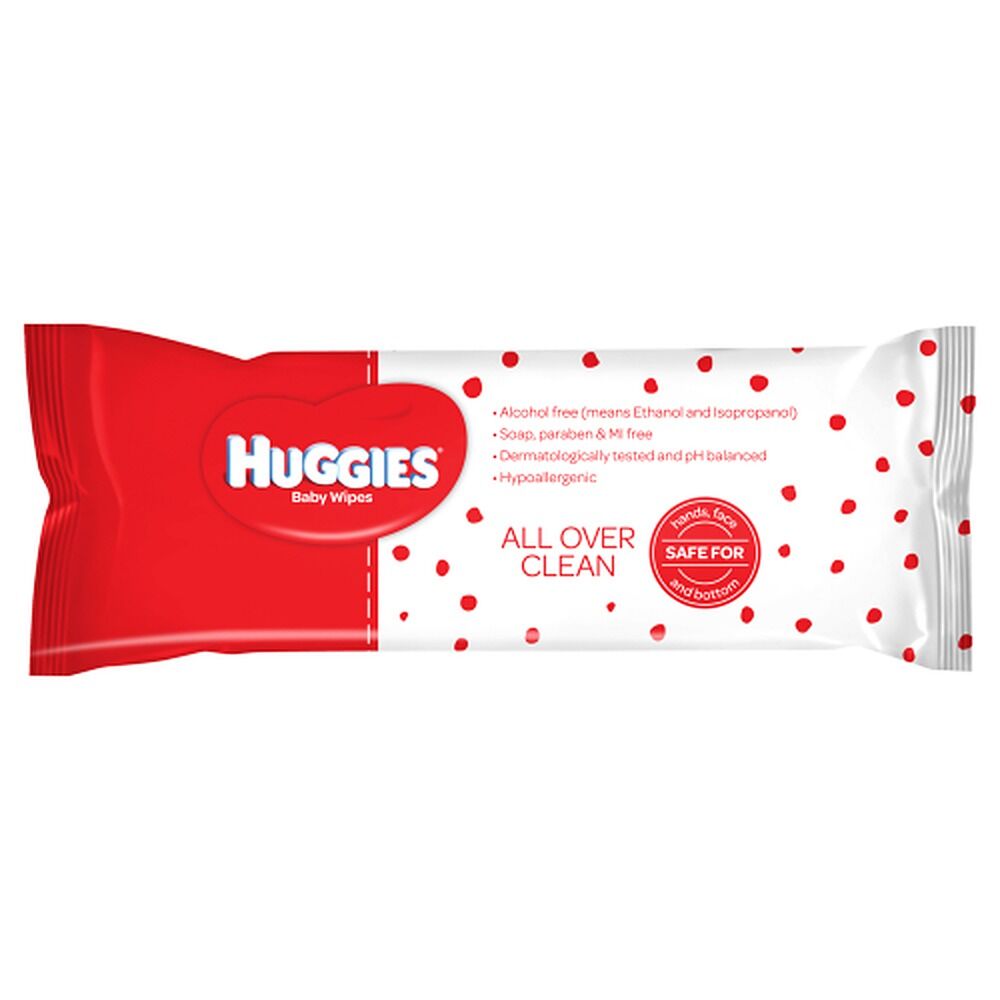 Huggies Essential Clean Baby Wipes, EZYPULL Dispensing, 80 Pack x 6
