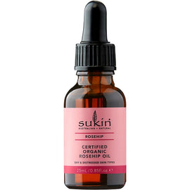 Sukin Certified Organic Rose Hip Oil 25mL
