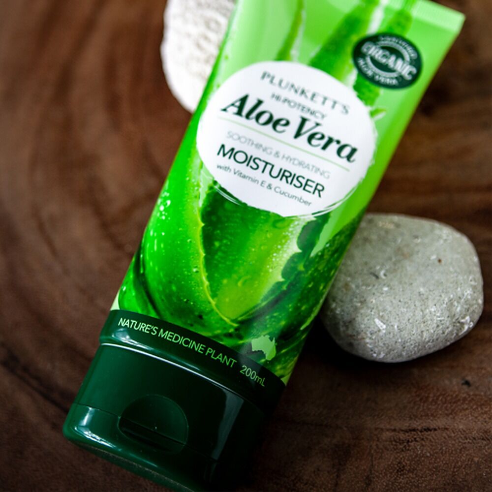 Plunketts 90% Pure Aloe Vera Moisturiser 200mL