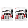 Energizer Max C Alkaline Batteries 2 Pack Bundle of 2