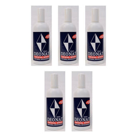 Deonat Crystal Deodorant Spray 125mL Pack of 5