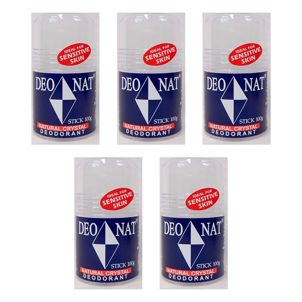 Deonat Crystal Deodorant Stick 100g Pack of 5