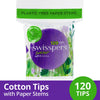 Swisspers Cotton Tips Paper Stems 120 Pack x 12