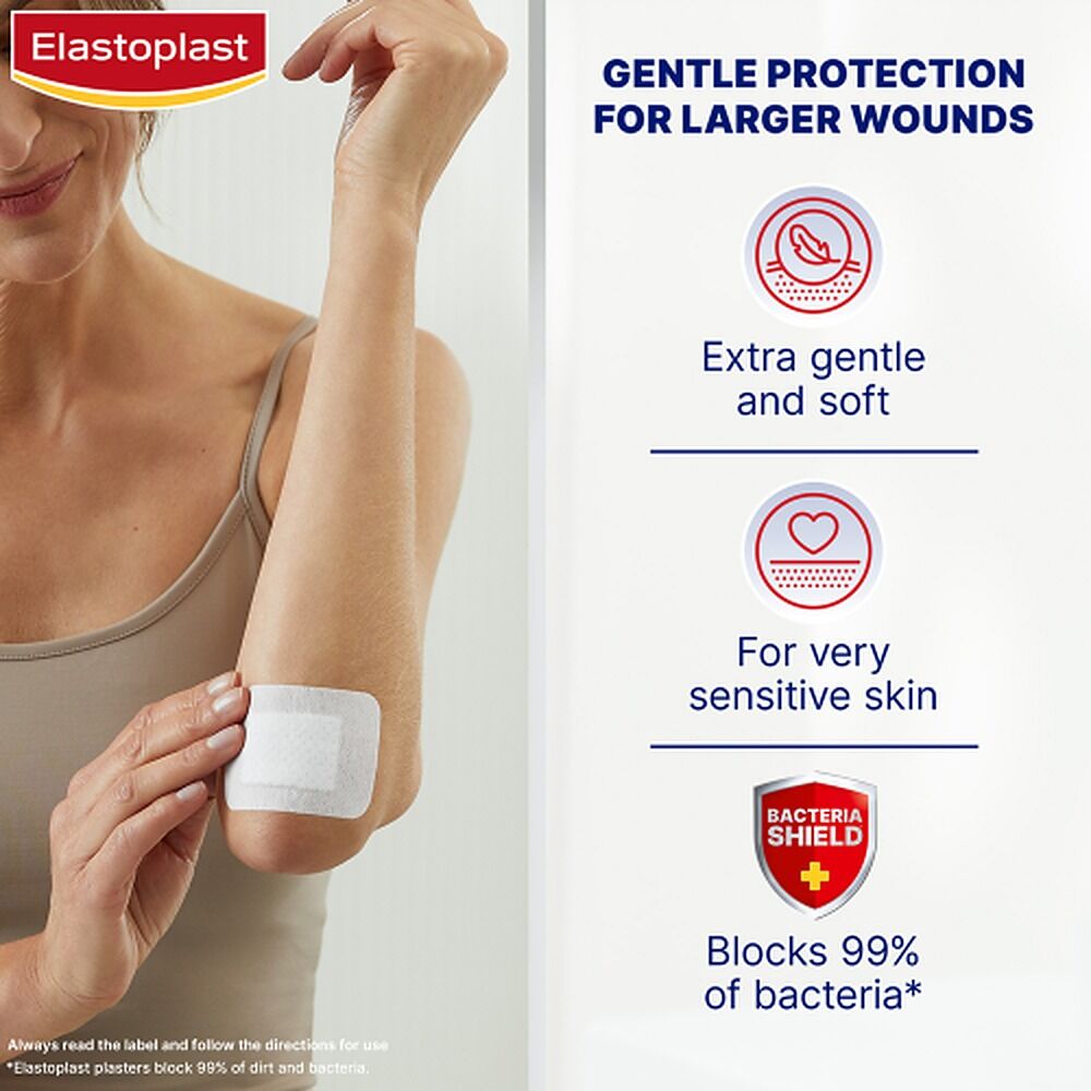 Elastoplast Ultra Sensitive XL Plasters 5 Pack
