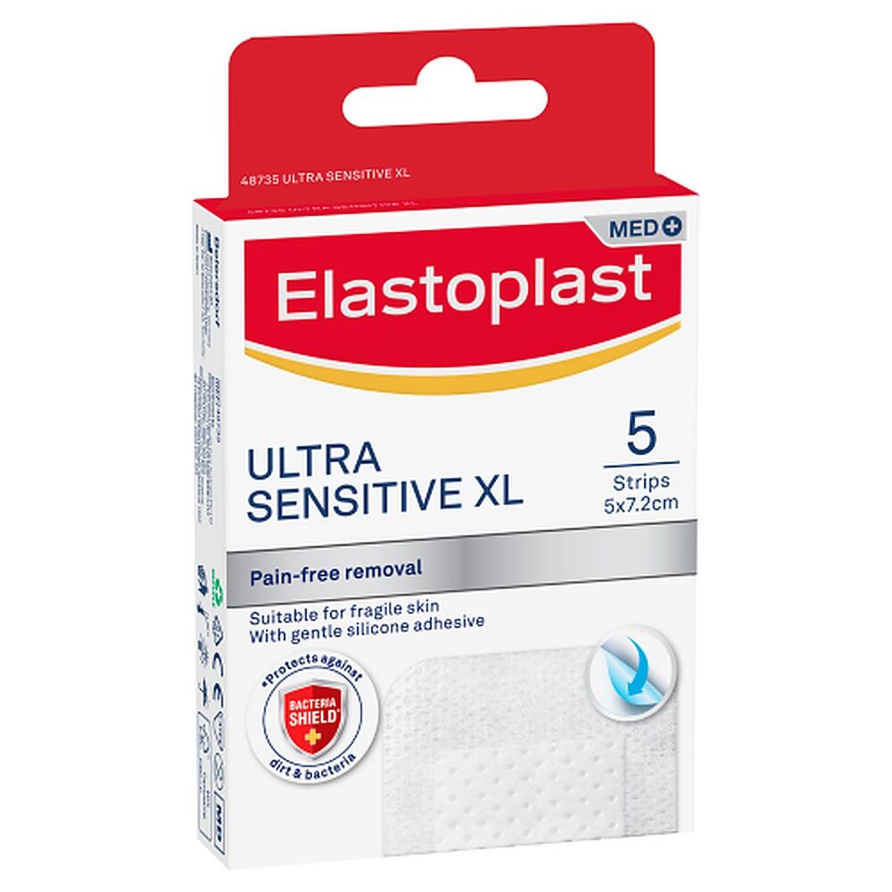 Elastoplast Ultra Sensitive XL Plasters 5 Pack