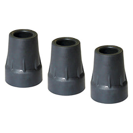 Making Life Easy Walking Cane Tip 19mm Black Pack of 3