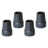 Making Life Easy Walking Cane Tip 19mm Black Pack of 4