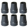Making Life Easy Walking Cane Tip 19mm Black Pack of 6