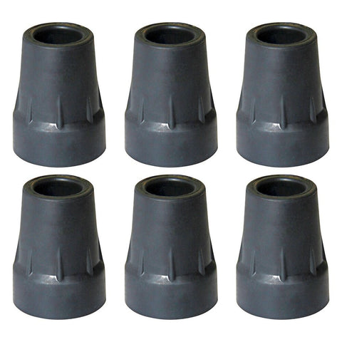Making Life Easy Walking Cane Tip 19mm Black Pack of 6